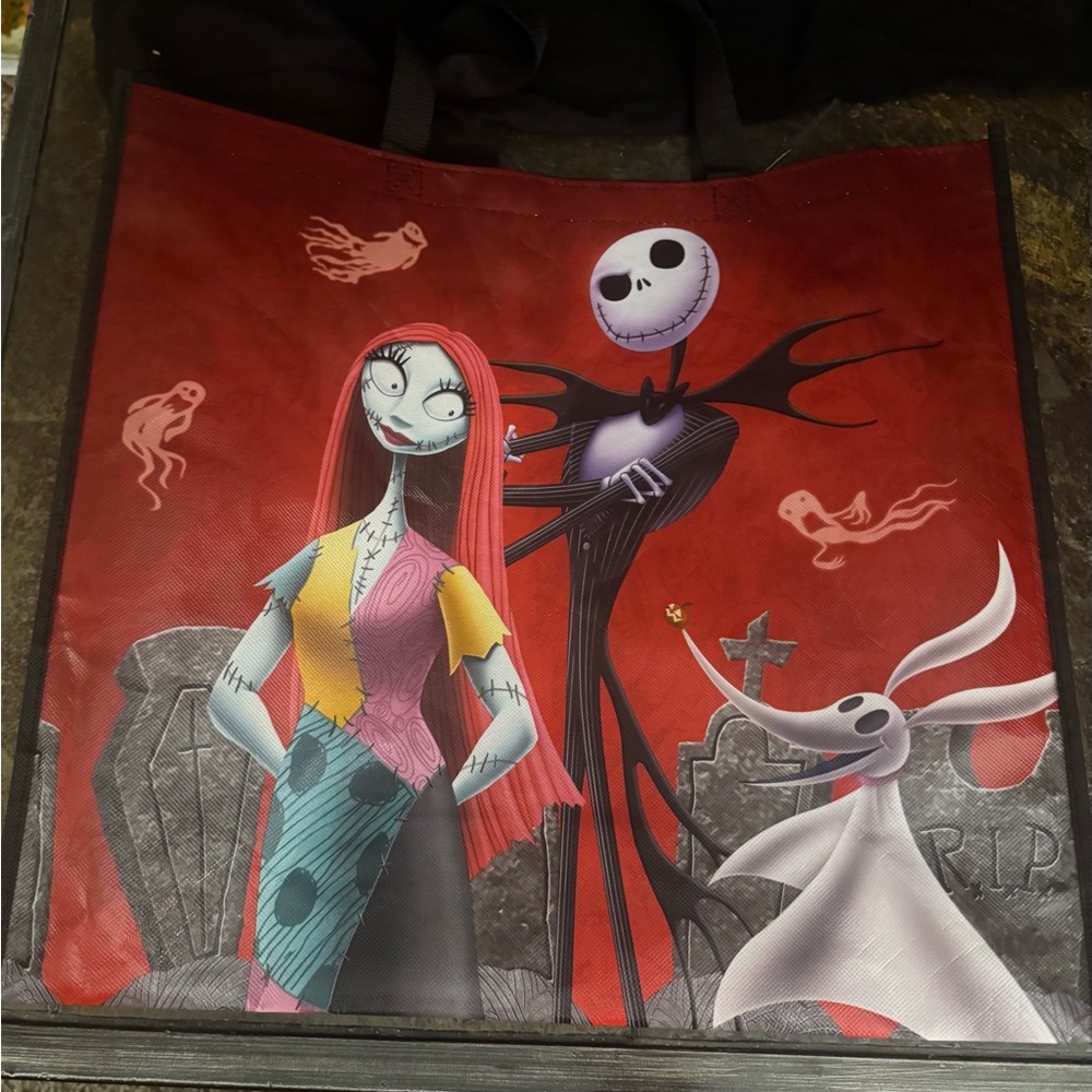 Disney Tim Burton Nightmare
Before Christmas Reusable
Shopping Bag